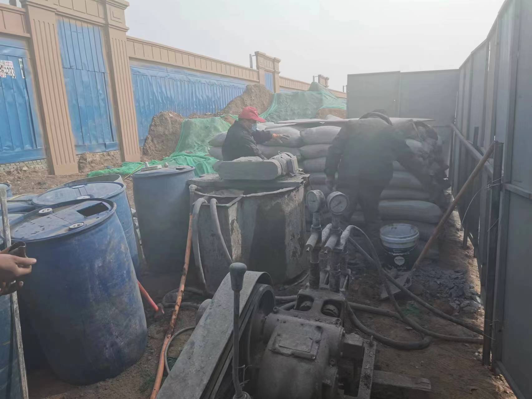 江北地基沉降注浆加固